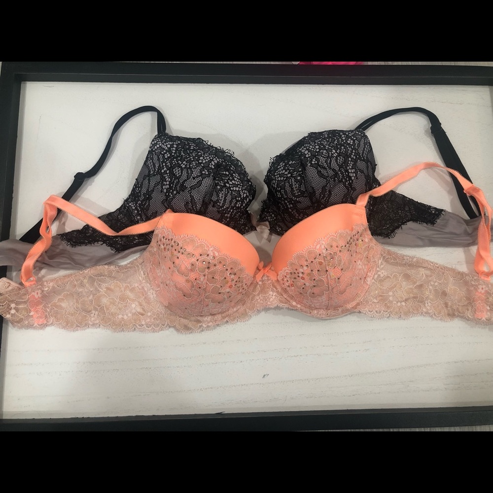 Victoria Secret Bras. 2 pack.